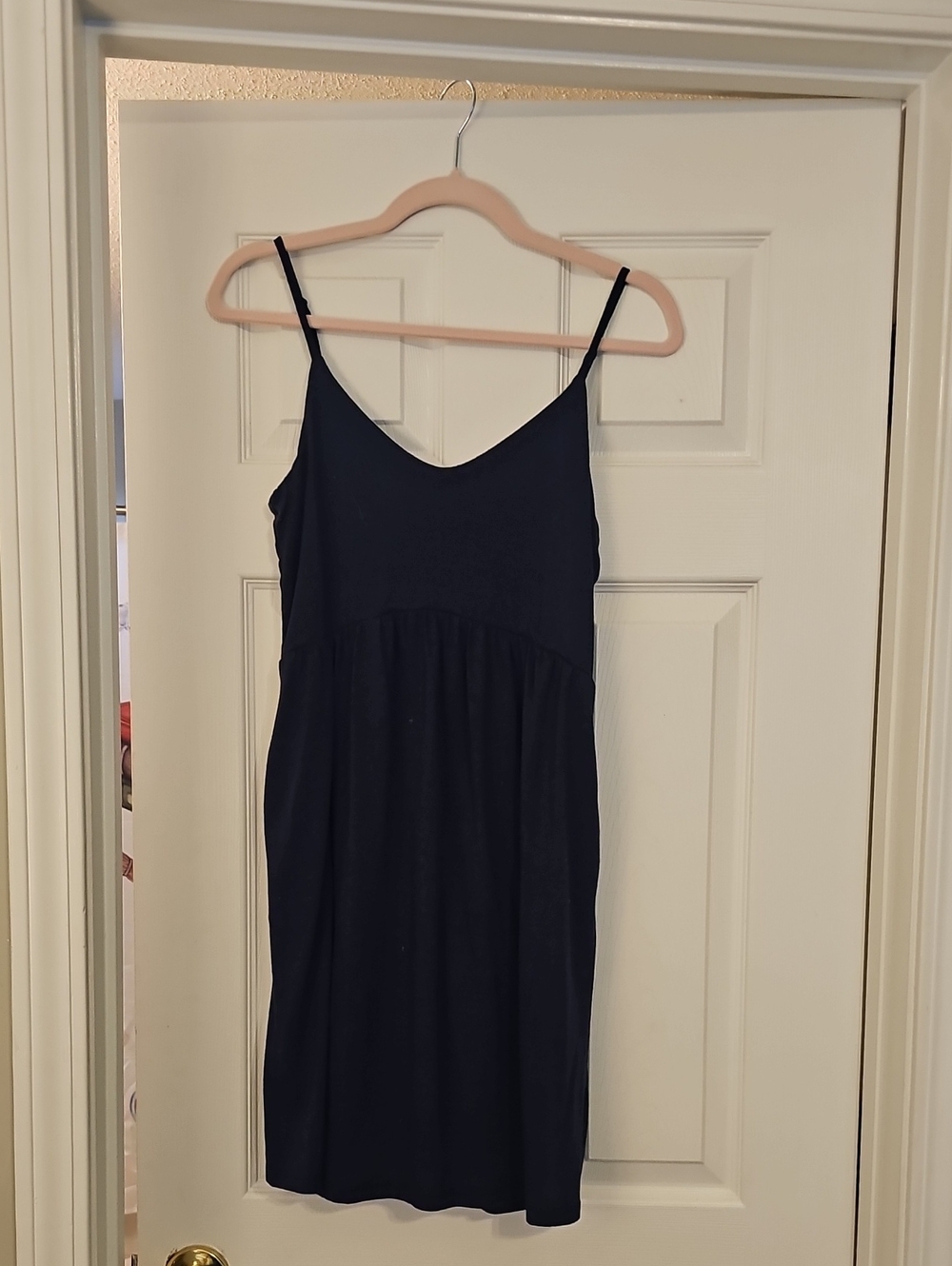 Old Navy Navy Spaghetti Strap Mini Dress